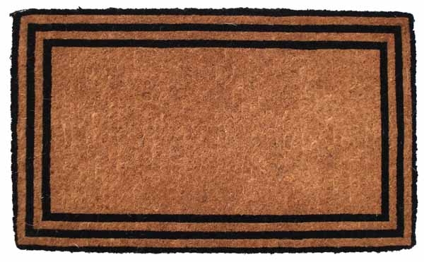 plain front door mat